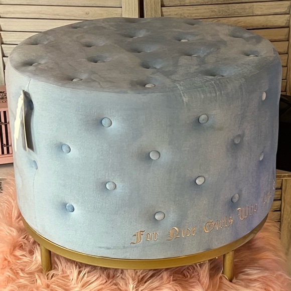 🤓ON HOLD🤩Juicy Couture x Urban Outfitters Ottoman - Picture 2 of 13